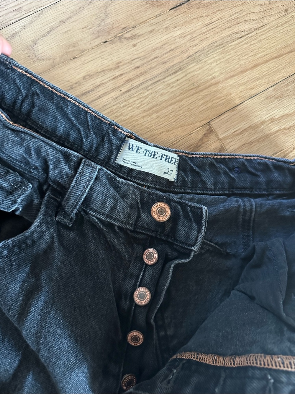 Free People | We The Free | Mid-rise Barrel Jeans - Picture 5 of 6